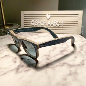 Ray-Ban® Wayfarer Light-Blue Denim Sunglasses